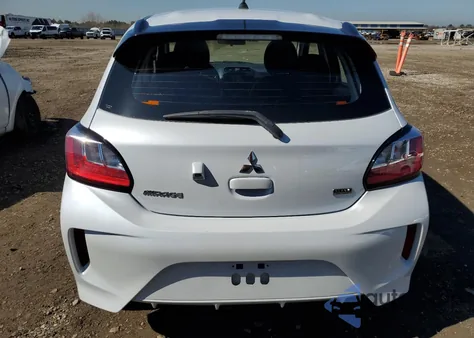 2022 Mitsubishi Mirage Black Edition z USA, uszkodzony, nr VIN ML32AWHJ0NH003739